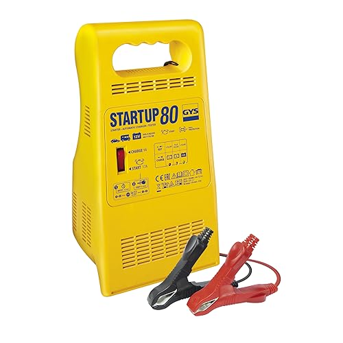 GYS - Start Up 80 - Chargeur/Demarreur - 230V, Jaune