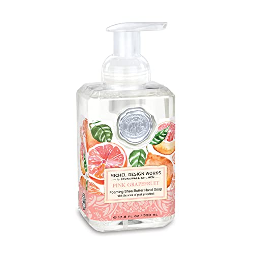 Michel Design Works Jabón de manos con crema de manteca de karité, jabón de espuma (530 ml)