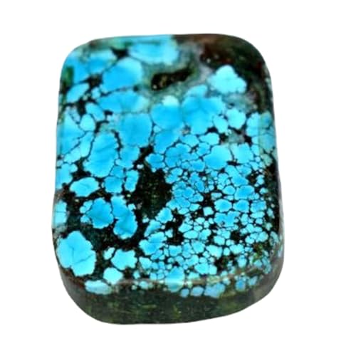 Turquoise naturelle cabochon rectangulaire idéale pour créer vos bijoux bohèmes chic fait main