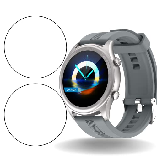 Image of 9H Flexible TPU Hydrogel film Screen Protector For FIRE BOLTT RAGE CALLING (1.32 inch) Smartwatch - Anti-Scratch, Bubble-free, Edge To Edge, Premium TPU Screen Guard for rage Calling [2 Pack]