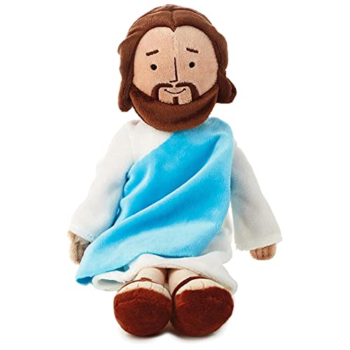 Natseekgo 13 Inch My Friend Jesus Plushï¼ŒClassic Christ Religious Savior Jesus Stuffed Plush Doll Toys with Smile Religious Party Favors Gift for Boys and Grils (Jesus), Medium