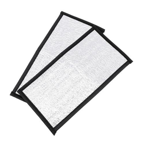 2pcs Calentador para Terrario con Película Reflectante para Reptiles