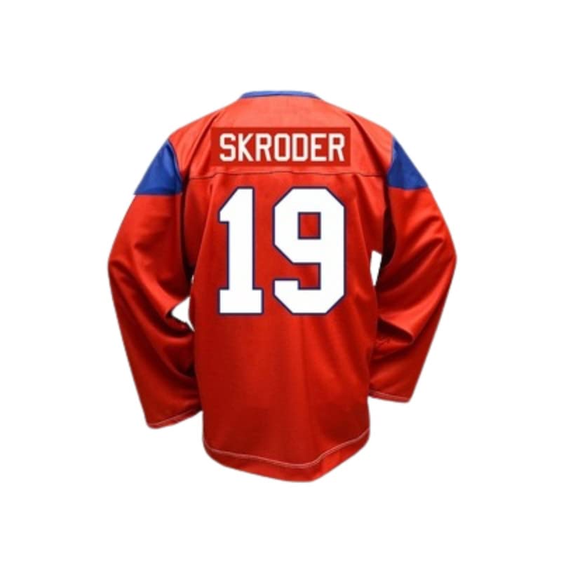 P Skroder Sewn Any Name Number Team Norway Hockey Jersey Red