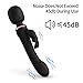 9.6 Inch Adult Tool for Women Today Silent Silicone Rabbit Ears Pleasure Toy Set Black & Games for Men and Women Machine Realistic Waterproof Handheld Gifts for Her