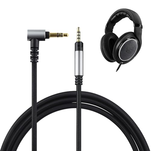 okcsc TCHD518 �w�b�h�z���P�[�u�� ���P�[�u�� �C���z���E�w�b�h�z���p SENNHEISER�p HD598�EHD558�EHD518�EHD598 Cs�EHD599�ɓK�� OFC 4�c ����2.0m 3.5mm �Б�L�^