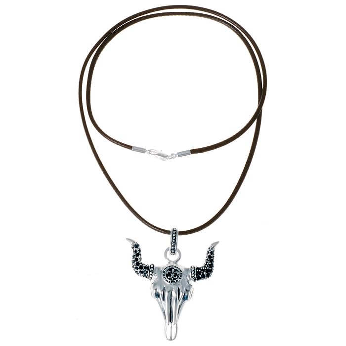 Chaîne Mendes homme en argent 925 Bull : un bijou d'exception mailles robustes