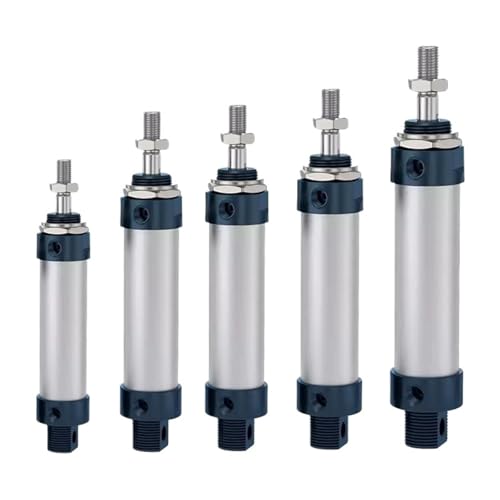 Vérin pneumatique MAL 450mm pour stopper les saccades de poussée