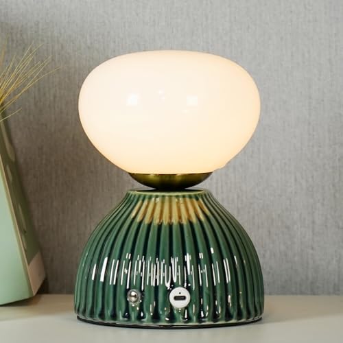 Bloomingtons Direct Rechargeable LED Bedside Lamp Illuminated Bright G9 Bulb (Included) Energy Saving Desk Lamp, Bedroom, Living Room Lamp