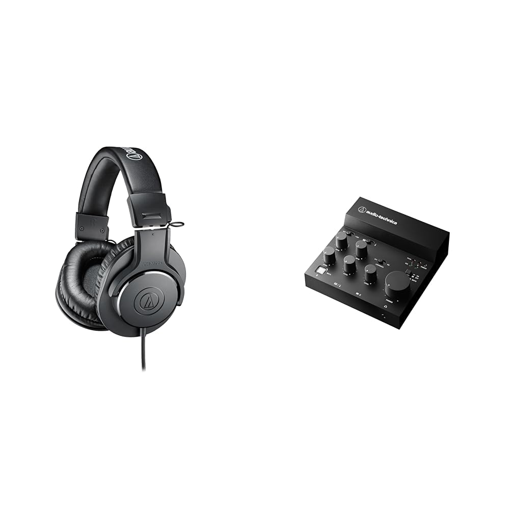 オーディオテクニカ　AT2020+ATH-M20x レコーディングセット Amazon.co.jp: オーディオテクニカ プロフェッショナルモニター