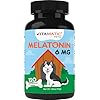 Vitamatic Melatonin for Dogs 6 mg 120 Beef Flavored Chewable Tablets Pack of 1