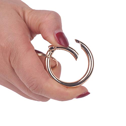 Yaka Silicone Wrist Keychain Circle Bracelet Rubber Bangle Round Keyring Holder #TOP2