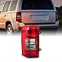 AKKON - For 2008-2017 Jeep Patriot SUV Red Clear Rear Tail Light Tail Lamp Brake Lamp Driver Side Replacement