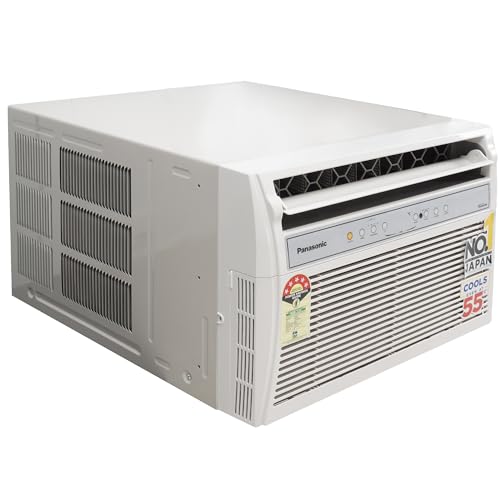 Image of Panasonic 1.5 Ton 5 Star Inverter Window AC (Copper Condenser, PM 0.1 Filter, Eco Mode, Powerful Mode, CW-XN185BGT, White)