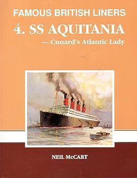 Paperback SS "Aquitania" (Famous British Liners) Book