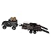 Goolsky Heavy-Duty Trailer Cargo Carrier Metal Kit for 1/10 Traxxas HSP Redcat RC4WD Tamiya Axial SCX10 D90 HPI RC Crawler Car DIY