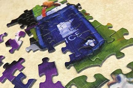 Puzzletwist Jigsaw Puzzle | "Sunday Scrimmage" | Something's Amiss! Series | 1000 Pieces | Football Game Family Pastime #TOP3
