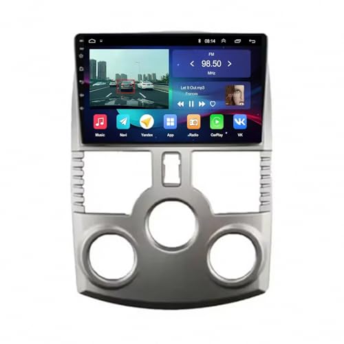 Navegación GPS Toyota Yaris para viajar sin cables con Carplay inalámbrico y música Bluetooth