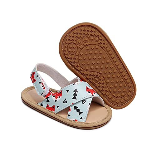 Infant Boys Girls Open Toe Printed Shoes First Walkers Shoes Summer Toddler Flat Sandals Kids Water Shows4