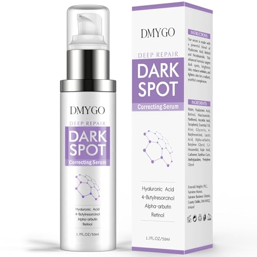 Dark Spot Remover for Face & Body Dark Spot Corrector Serum for Age Spot Brown Spot Sun Spot Melasma Freckles with Vitamin C and Hyaluronic Acid for Women and Men 1.7 FL OZ