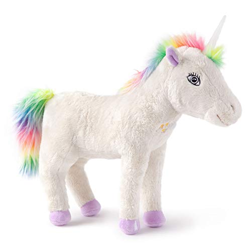Monster Deterring Unicorn Helps Kids Sleep Better with Automatic Motion Sensing Light Up Magical Horn. Comforts and Calms. Cuddly & Soft, 13