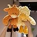 TONGSONG Plush Yellow Duck Stuffed Animal Soft Plushies Huggable Cartoon Yellow Duck Plush Toy Duck Cute Duck Animal Cuddle Gifts for Kids and Lovers 12.6 Inch