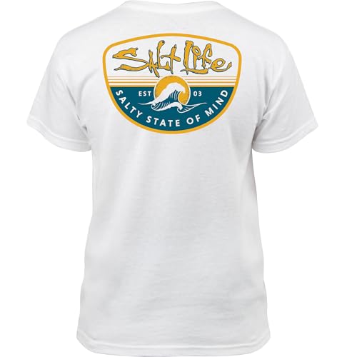 Salt Life Boy's Morning Wave Youth Short Sleeve Tee