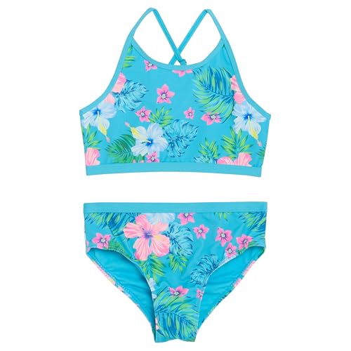 Image of Lands' End Girls' Swim UPF 50+ Adjustable Strap Bikini Set