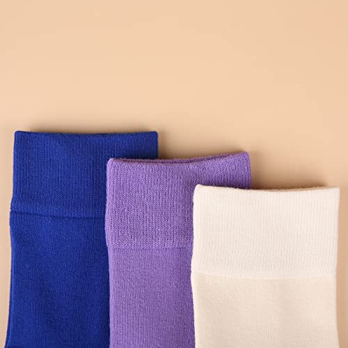 Image of FGZ Women Thin Cotton Socks Soft Cozy Socks Cute Ankle Crew Socks 5 Pairs