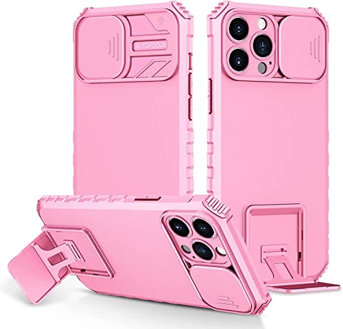 Coque rose iPhone 13 Pro antichoc idéale pour regarder vos vidéos en mains libres