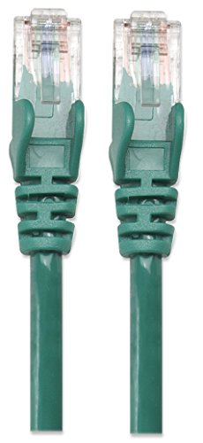 Cable de red UTP Cat-6 3 pies verde Manhattan miniatura 4