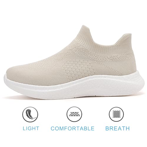 Image of RUIDENG Loafers for Women Comfortable | Women's Walking Shoes Everyday Working | 2 Inch Rocker Bottom
