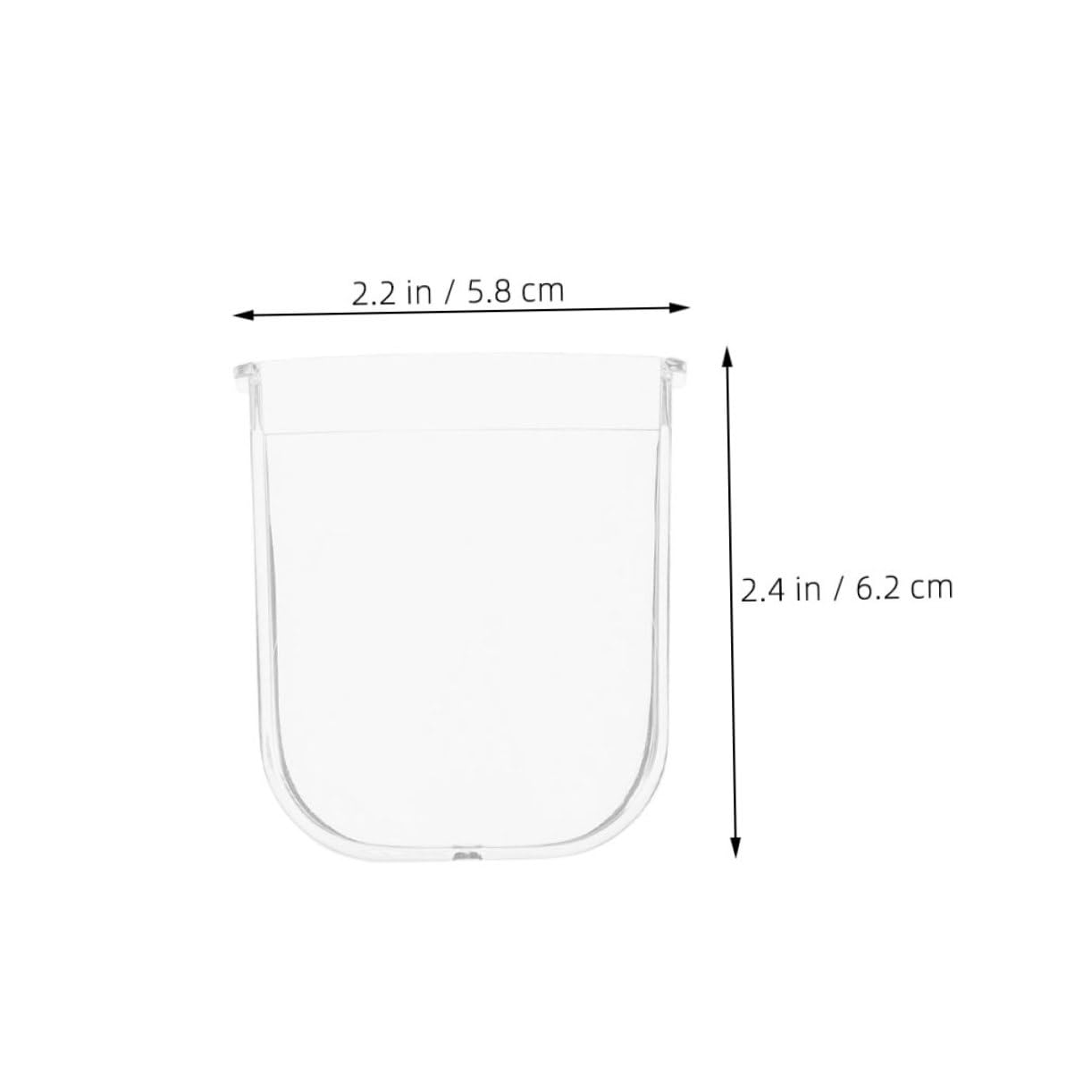 Sewroro 6pcs Rice Cooker Condensation Collector Cups Fit Heat Resistant Design for Electric Pressure Cookers Prevents Water Dripping Splashing Easy Replacement Water Catchers