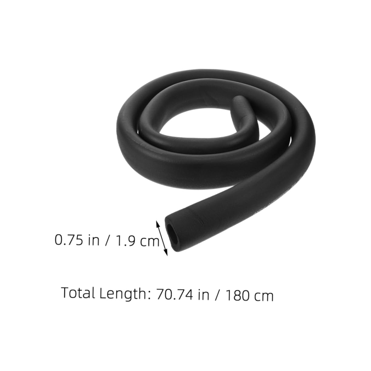 Hemobllo 5piezas Tubo Aislante Para Aislamiento Térmico De Aire Acondicionado Flexible y Para Instalaciones Exteriores y Protección Contra Temperaturas Extremas