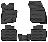 Hochwertige Gummimatte Auto - Die robusten Fussmatten Auto sind aus besonders strapazierfähigem und temperaturbeständigem (-50°C bis +50°C) TPE-Material. Zudem ist die Auto Matte auch geruchsneutral und besonders abriebfest (ISO geprüft). So bleiben die Auto Matten Fußraum Gummi lange Zeit ein verlässlicher und treuer Begleiter in Ihrem Auto