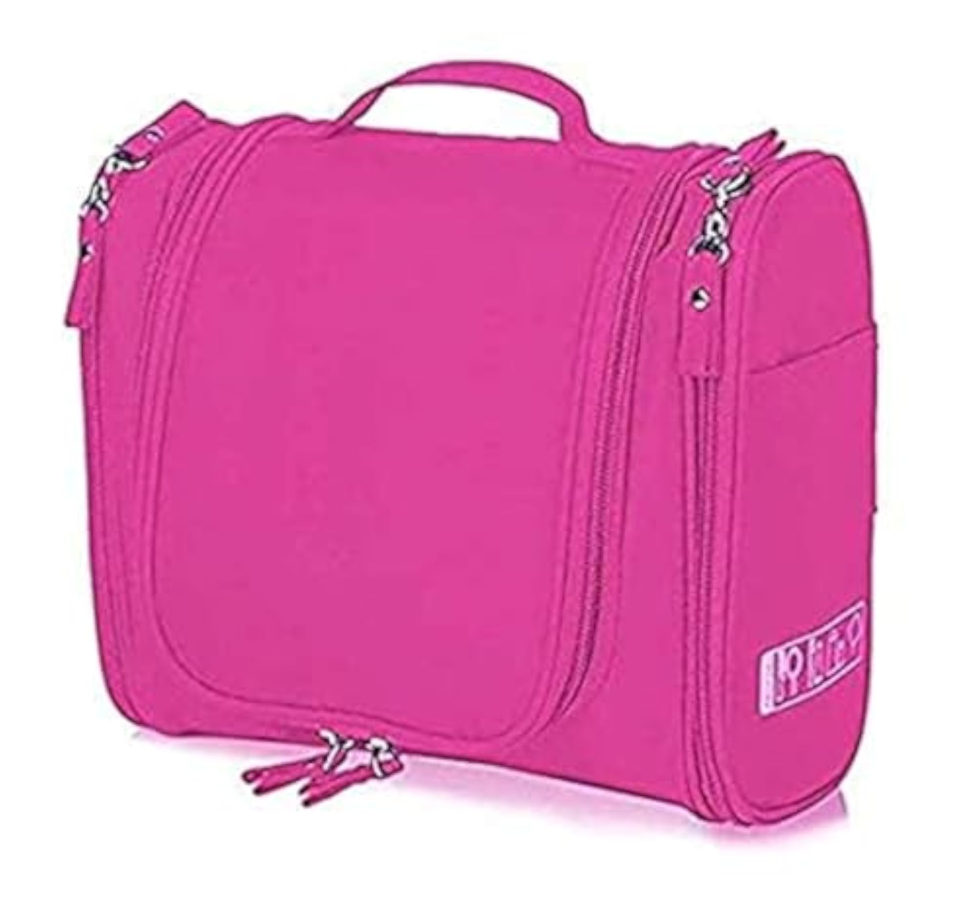Multifunctional Travel Bag Extra Large Makeup Organiser with Hook, Pink
