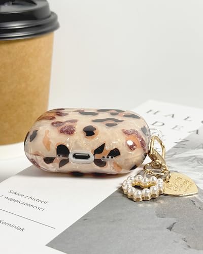 Coque de protection AirPods Pro 2 anti-rayures léopard