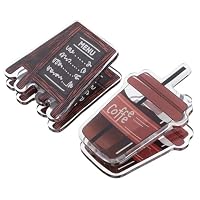 Amazon.co.jp: HOODANCOS 2個多機能アクリルカードクリップ メモ