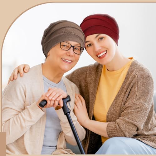 6 bonnets souples en polyester doux Geyoga pour femme