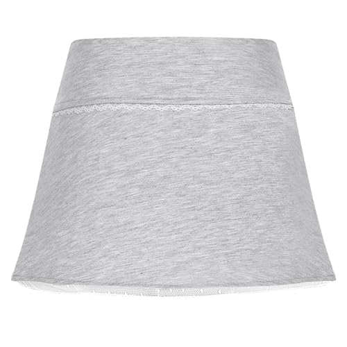 Mini Skirts for Women Lace Zipper up Short Going Out Skirt Y2K Summer Skirts Gray M4