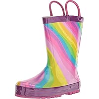 Western Chief Rain Boots with Pull on Handles for Toddlers and Kids - Premium Waterproof Boots for Boys and Girls