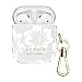 kate spade new york Hollyhock Case for AirPods 2 & 1 - Protective Wireless Charging Cover with Keychain (Front LED Visible)