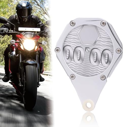 Support en aluminium étanche et antivol pour vignette de moto et cyclomoteur - 3