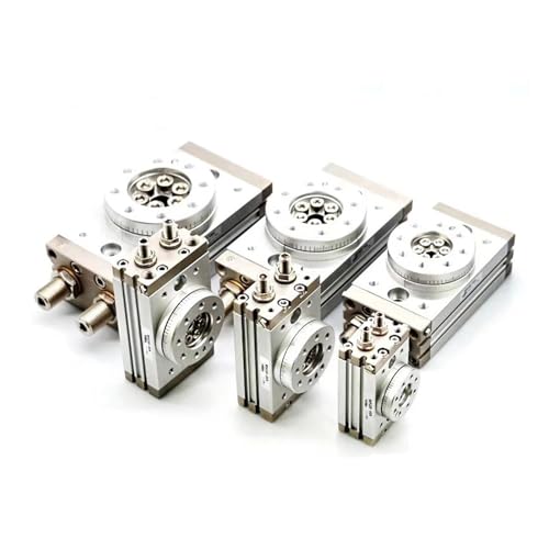 Vérin rotatif double effet MSQB 10R à haute précision d'angle - 4
