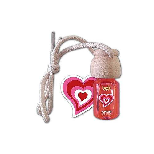 Bali fragancias Ambientador de coche AMOR 6 ml 0% alcohol,...