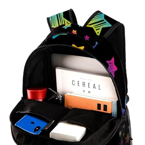Sac à dos d'école multicolore pour le lycée et les sorties weekend