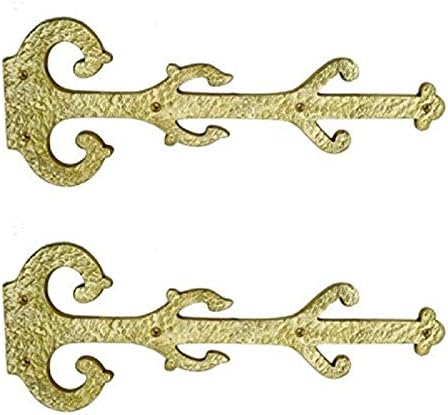 Adonai Hardware Betharabah Solid Brass False Hinge Front (Supplied as 2 Pieces per Pack)