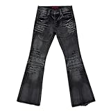 STYLE POLYVALENT : Le jean pour homme offre un style polyvalent qui s'accorde avec de nombreux hauts et chaussures. Passez sans effort d'une sortie décontractée à des événements semi-formels grâce à ce basique indispensable de votre garde-robe