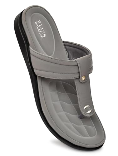Image of Extra Soft Women's Comfortable Highcushioned Doctor Slippers|Flip-Flops Fashionable Casual & Stylish|Lightweight & Breathable Chappals|Outdoor Sandals Ladies&GirlsBB928