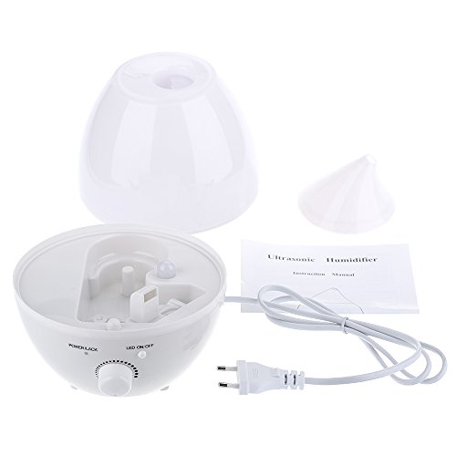 TopElek 1, 3 Liter Ultraschall- Luftbefeuchter Humidifier mit 7 Farbe LED, Cool Mist und Automatische Abschaltung-6