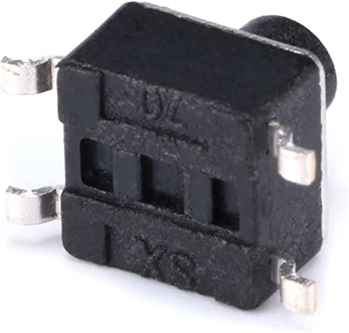 Micro interruptor SMD AHLOKI pack de 100 pulsadores tactiles de 4,5 x 4,5 mm para circuitos 7